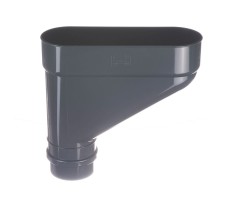 Коллектор к водосточной системе Docke Lux (цвет графит)