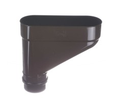 Коллектор к водосточной системе Docke Lux (цвет шоколад)
