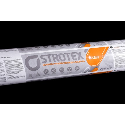 Купить 3-х слойную мембрану STROTEX BASIC в Минске | Гидро-ветрозащита для кровли и фасадов строительный рынок Малиновка