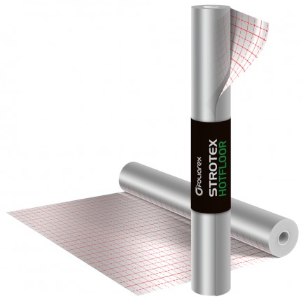 Пленка STROTEX HOTFLOOR для водяного теплого пола - профессиональная защита и теплоизоляция в Минске ! 