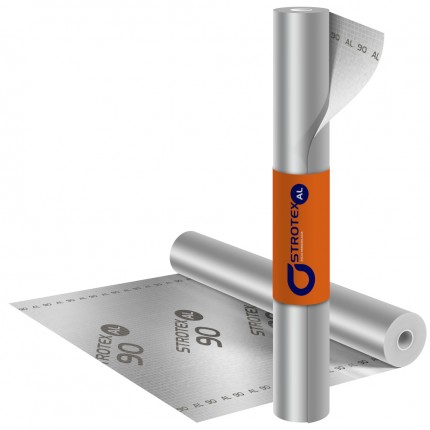 STROTEX AL 90 – армированная алюминизированная пленка | Тепло- и гидроизоляция В Минске ! 